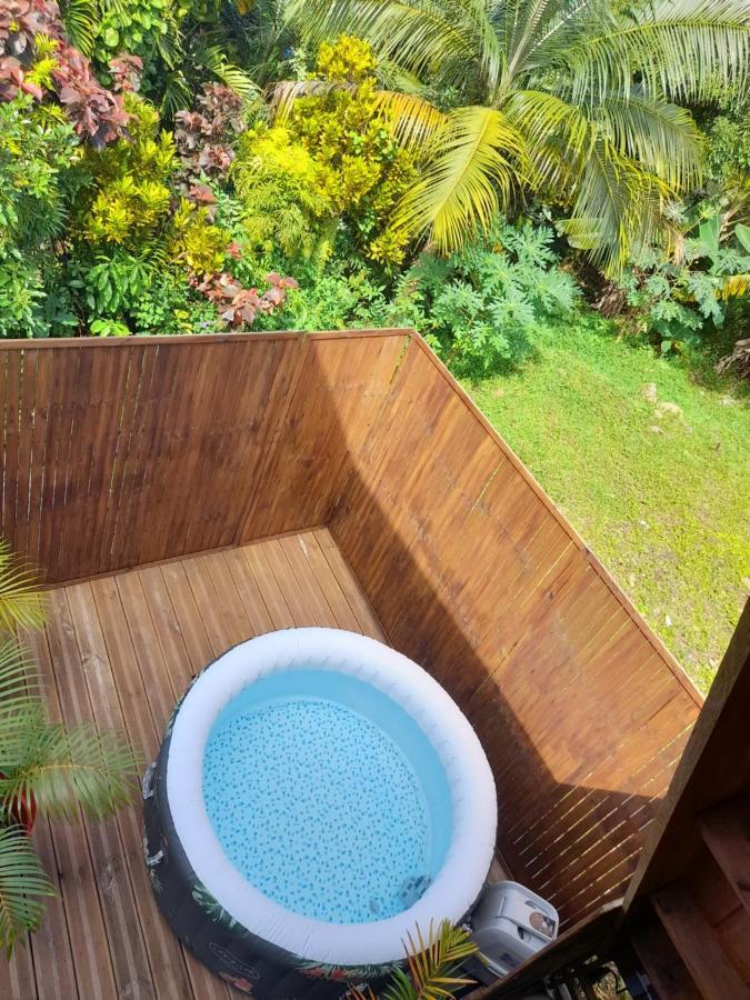 Charmant Chalet Avec Jacuzzi, L'Ile O Vert Saint-Philippe Zewnętrze zdjęcie